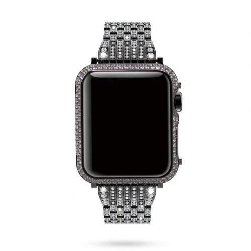  YALTOL IwatchApple Watch Protection Frame with Rhinestone Diamond Metal Case Bezel for Apple Watch Series 4321