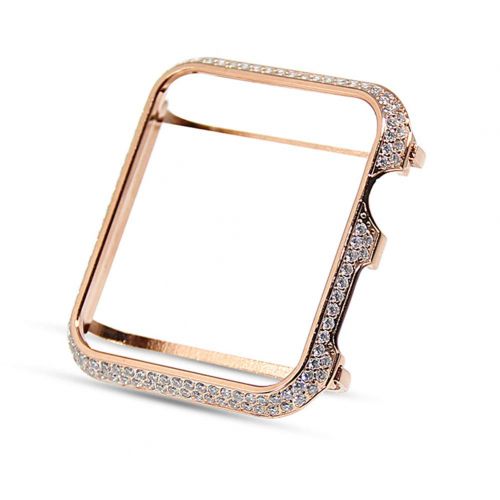  YALTOL for IwatchApple Watch Series 4321 Protection Frame with Rhinestone Diamond Metal Case Bezel,40mm,44mm,38mm,42mm