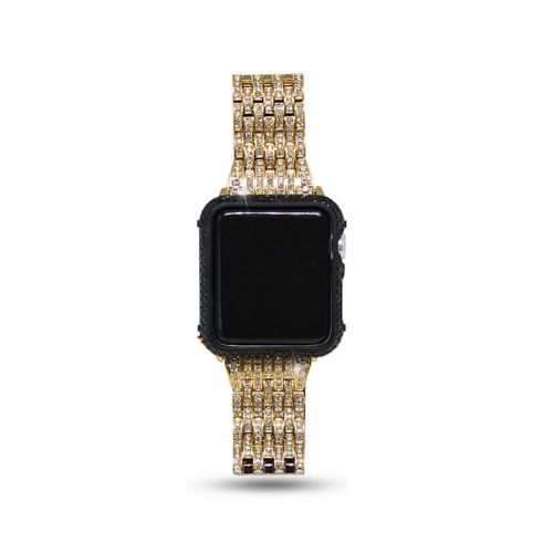  YALTOL for IwatchApple Watch Series 4321 Protection Frame with Rhinestone Diamond Metal Case Bezel,40mm,44mm,38mm,42mm