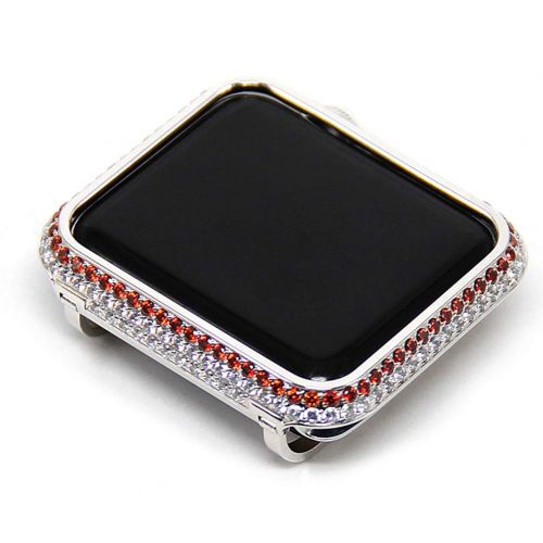  YALTOL for IwatchApple Watch Series 4321 Protection Frame with Rhinestone Diamond Metal Case Bezel,40mm,44mm,38mm,42mm