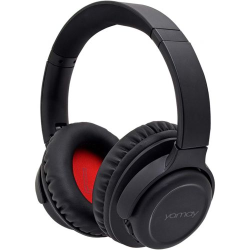  [아마존핫딜][아마존 핫딜] Bluetooth Headphones Over Ear,YAMAY Noise Cancelling Headphones Wireless Headset with Microphone,Hi-Fi Sound,3.5mm Audio Cable,20 Hours Playtime,Soft Earpads for Cell Phones PC Tab