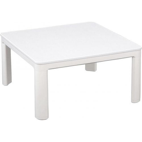  YAMAZEN ESK-751(W) Casual Kotatsu Japanese Heated Table 75x75 cm White