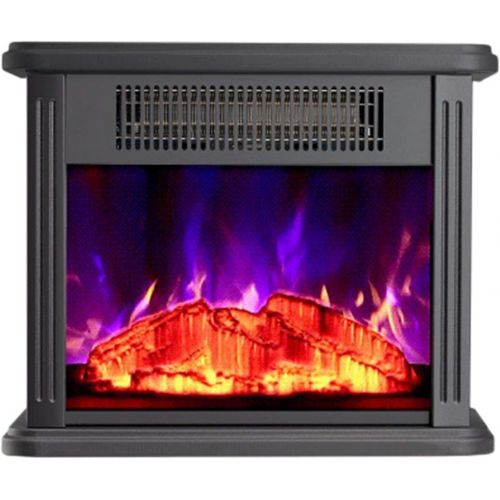  YANGLIYU Freestanding Fireplace Fireplaces Electric Simple Heating Decoration Solid Wood TV Decoration Cabinet Heating Stove Core 1000W 1500W Overheating Safety Function (Color : B