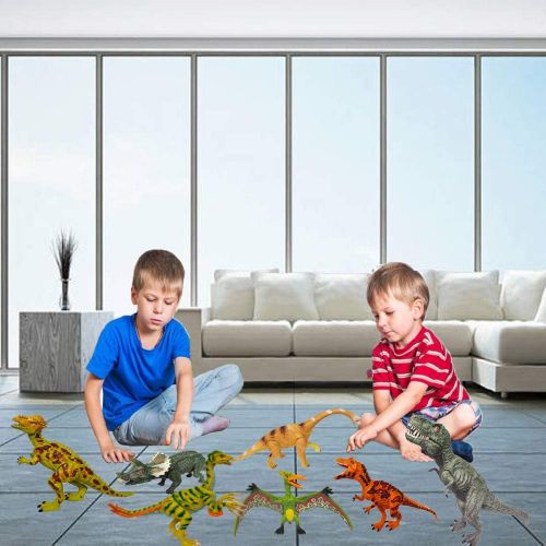  YAOASEN Dinosaur Toys for Boys and Kids Realistic Action Figures Educational Toys,Including T-Rex, Velociraptor Etc,27 Pcs-Gift for Toddler Girls Age 3 4 5