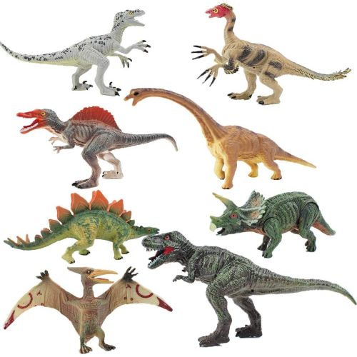  YAOASEN Dinosaur Toys for Boys and Kids Realistic Action Figures Educational Toys,Including T-Rex, Velociraptor Etc,27 Pcs-Gift for Toddler Girls Age 3 4 5