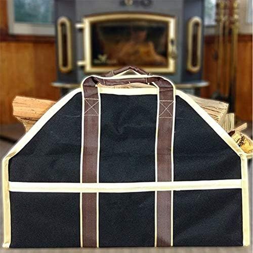  YAOBAO Oxford Cloth Log Carrier Bag,Durable Double Wood Tote,Fireplace Stove Accessories,Extra Large Firewood Holder with Handles for Outdoor Fire Pit Storage Bag,#2