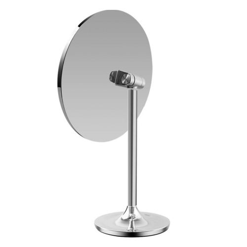  YAOLANM Makeup Mirror with Lights Double Sided Lighted Vanity Makeup Mirror with Stand Pedestal Table Mirror Adjustable Light Shaving Mirror (Color : Chrome)