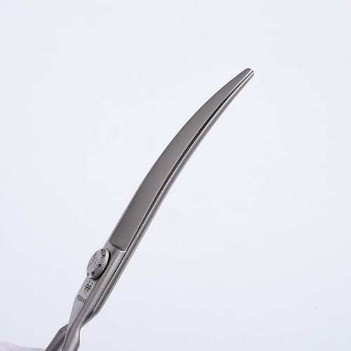  YAOSHIBIAN-shears 6.5 Inch Stainless Steel Pet Scissors, Dog Shape Warping Machete Stainless Shears (Color : Silver)