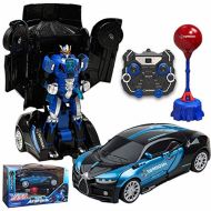 YARMOSHI RC Car Robot Remote Control USB Charger Fights Throws Punches - Punching Bag Included Scale 1:16 Fun Gift for Boys Girls Action Figure Age 5+