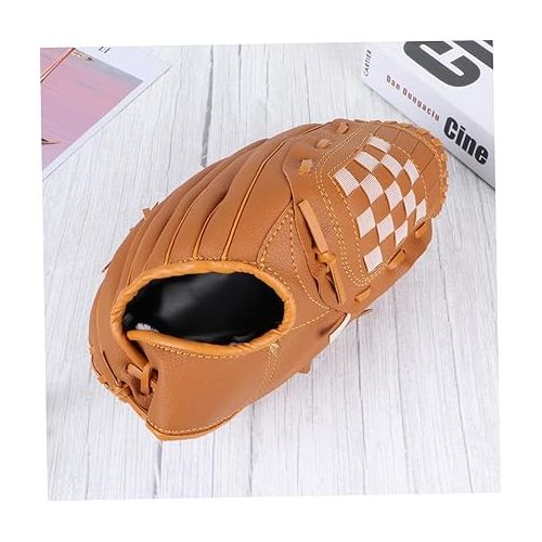  YARNOW Sports Teeball Glove Girls Softball Gloves Baseball Left Hand Glove Youth Softball Glove Workout Glove