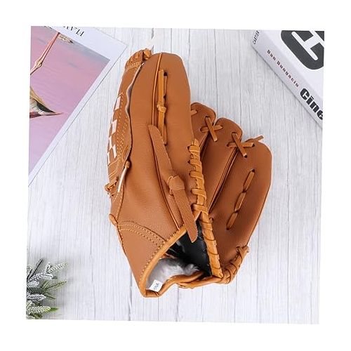  YARNOW Sports Teeball Glove Girls Softball Gloves Baseball Left Hand Glove Youth Softball Glove Workout Glove