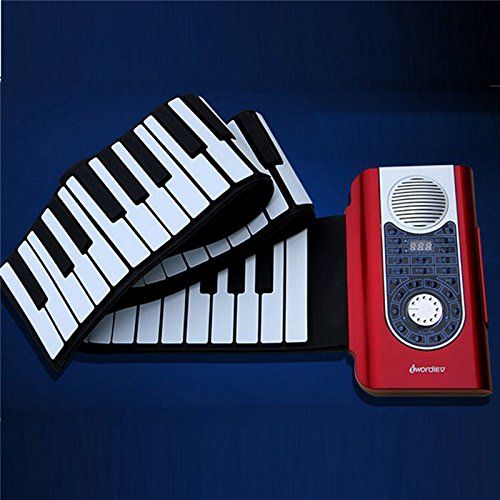  YARUIFANSEN 88 Key Professional Roll Up Electronic Keyboard Piano Flexible Piano With MIDI Keyboard For Musical Instruments Lover Gift