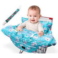 [아마존베스트]Yasmin Box Shopping Cart Covers for Baby - High Chair Cover - Thick Padded Seat Cushion - Safety...