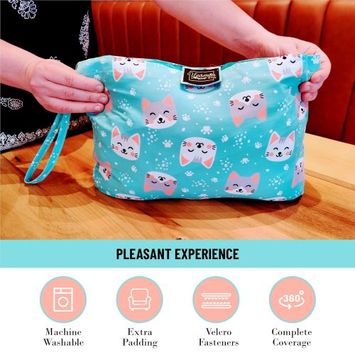  [아마존베스트]Yasmin Box Shopping Cart Covers for Baby - High Chair Cover - Thick Padded Seat Cushion - Safety...