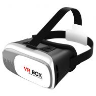 YASSUN Head-Mounted VR Glasses, Mobile 3D Cinema Smart Virtual Reality Game VR Glasses for...