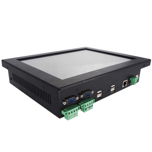  YAYKON 15” Fanless Panel PC with Resistive Touch Screen Built-in Intel J1900 4G RAM 64G SSD All-in-ONE PC Rich USB COM Ports Dual LAN Applied for Medical Industry Network Applicati