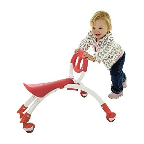  YBIKE Pewi Walking Ride On Toy - From Baby Walker to Toddler Ride On for Ages 9 Months to 3 Years Old