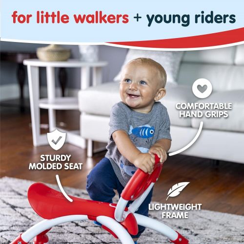  YBIKE Pewi Walking Ride On Toy - From Baby Walker to Toddler Ride On for Ages 9 Months to 3 Years Old