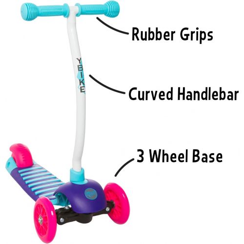  YBIKE Kids GLX Cruze 3-Wheel Kick Scooter