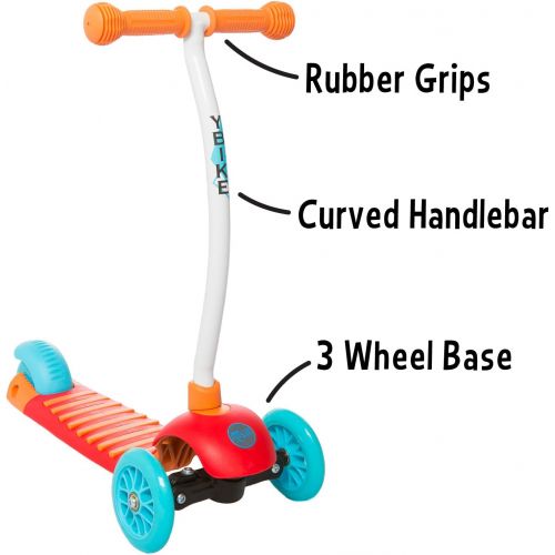  YBIKE Kids GLX Cruze 3-Wheel Kick Scooter