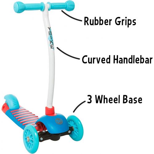  YBIKE Kids GLX Cruze 3-Wheel Kick Scooter