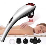 YC° Handheld Percussion Back Massager - for Deep Tissue Massage - Electric Neck, Leg & Foot Massager, Muscle Circulation Pain Relief