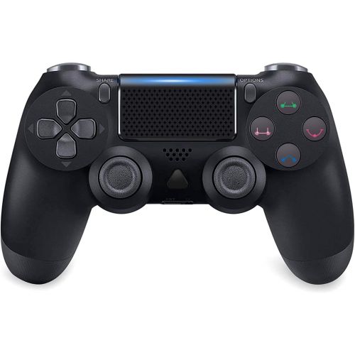  [아마존베스트]YCCSKY PS4 Controller, Playstation 4 Controller, Wireless Controller for Playstation 4 with Dual Vibration Game Joystick (Black)