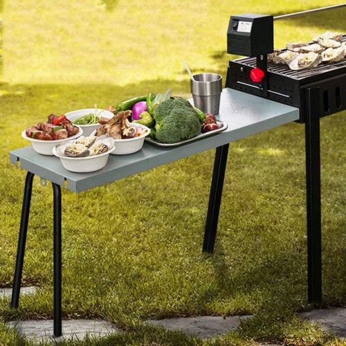  YCDJCS Barbecue Charcoal Stove Outdoor Barbecue Grill for More Than 5 People Folding Portable Household Barbecue Folding Thickening Stove Camping Grills (Color : Black, Size : 1565