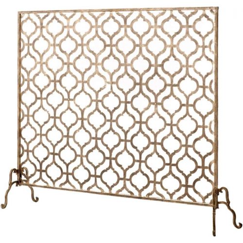  YCDJCS Spark Guard Fire Screen Protector Fireplace Fender Fire Guard Free Standing Fireplace Spark Screen Iron Fire Panel Mesh Safety Fire Place Guard For Wood And Coal Firing Stoves Gril