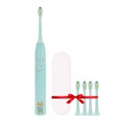 YDGD98F Kids Electric Toothbrush for Children Rechargeable Waterproof Sonic Tooth Brush Cartoon...
