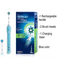 YDGD98F Rotation Sonic electric Toothbrush Oral Hygiene Rotary Oscillating 2 Minute Timer Dental Care,Pink