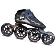 YDHNB 4 Wheels Inline Skates Professional Carbon Fiber High Performance Speed Roller Skates for Beginners Great Ideal Roller Skates for Boys and Girls