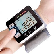 YDP-SPORT Automatic LCD Digital Wrist Monitor with Heart Rate with Case, Two User Modes, sphygmomanometer Digital Blood Pressure Monitor IHB Indicator