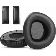 HDR170 RS160 Ear Pads YDYBZB Earpads Ear Cushions Headband Kit Replacement Compatible with Sennheiser HDR160 HDR170 HDR180 RS160 RS170 RS180 Headphones Upgraded Protein Leather
