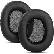 Replacement Earpads Ear Pads Cushions Compatible with Marshall Monitor Over-Ear Stereo Headphones (Black)