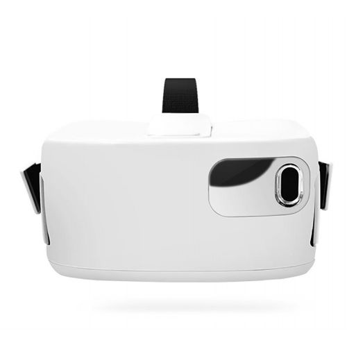  YDZSBYJ VR Headsets VR Glasses, 3D Virtual Reality AR Stereo GameMovie, Suitable for 4.7~6 Inches Smart Phone, Head-Mounted, White (Color : White)