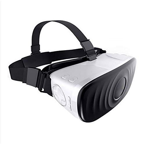  YDZSBYJ VR Headsets VR Glasses, WiFi Smart 3D Virtual Reality Mobile CinemaVideoGame, Breathable Head-Mounted Glasses, Black (Color : Black)