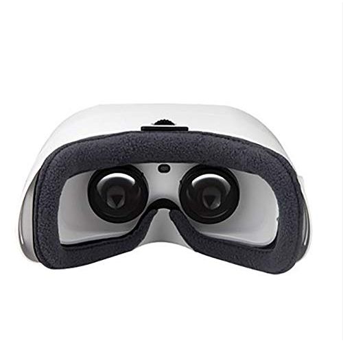  YDZSBYJ VR Headsets VR Glasses, WiFi HD Intelligent Voice Control 3D Virtual Reality Mobile CinemaVideoGame, Head-Mounted Glasses, Black (Color : Black)