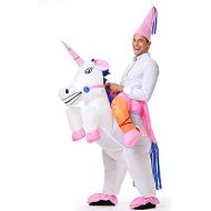 할로윈 용품YEAHBEER Unicorn Costume Inflatable Suit Halloween Cosplay Fantasy Costumes (Unicorn)