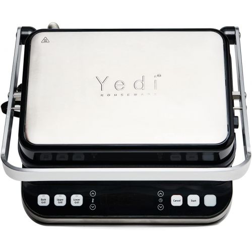  [아마존베스트]YEDI HOUSEWARE Yedi Total Package 6-in-1 Digital Grill, Waffle Maker, Panini Press, Griddle, with Deluxe Accessory Kit