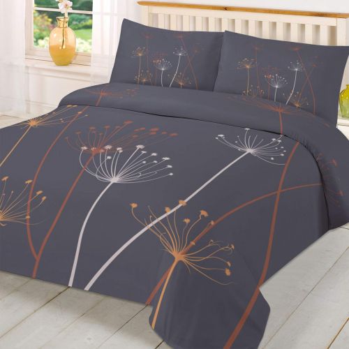  YEHO Art Gallery King Size Stylish Kids Duvet Cover Set for Girls Boys,Beauty Dandelion Plant Pattern Soft Comfort Bedding Sets,Include 1 Comforter Cover with 2 Pillow Cases