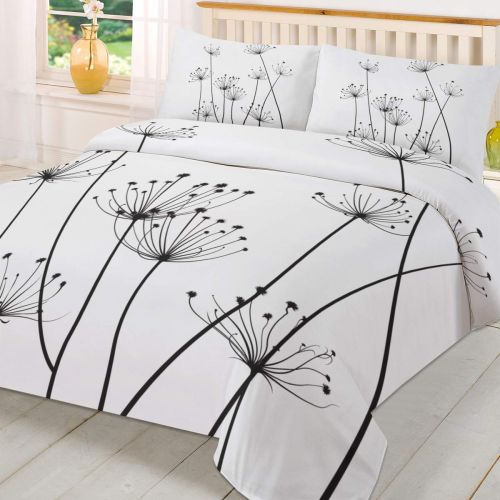  YEHO Art Gallery King Size Stylish Kids Duvet Cover Set for Girls Boys,Beauty Dandelion Plant Pattern Soft Comfort Bedding Sets,Include 1 Comforter Cover with 2 Pillow Cases