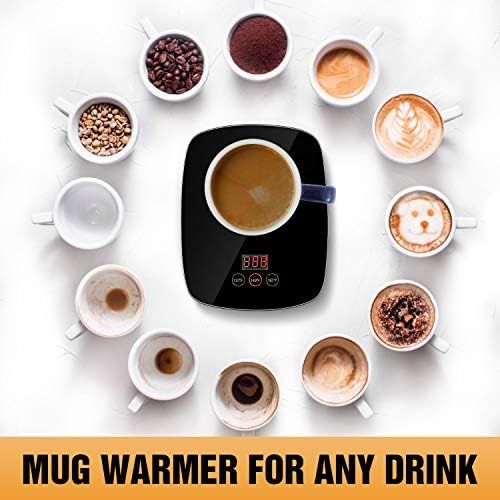  [아마존베스트]YEOSEN Coffee Warmer - Cup Warmer with Three Temperature Setting - Beverage Warmer with Automatic Shut Off