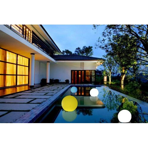  [아마존 핫딜]  [아마존핫딜]YESIE 16-Inch Cordless LED Ball Light for Garden, New Easy Charging LED Module with Remote Control,16 RGB Colors Decoration Orb Light