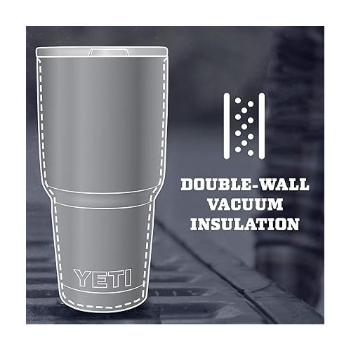 예티 YETI Rambler 30 oz Stainless Steel Vacuum Insulated Tumbler w/MagSlider Lid