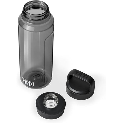 예티 YETI Yonder 1L/34 oz Water Bottle with Yonder Chug Cap, Charcoal