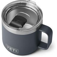 YETI Rambler 14 oz Stackable Mug, Vacuum Insulated, Stainless Steel with MagSlider Lid, Charcoal