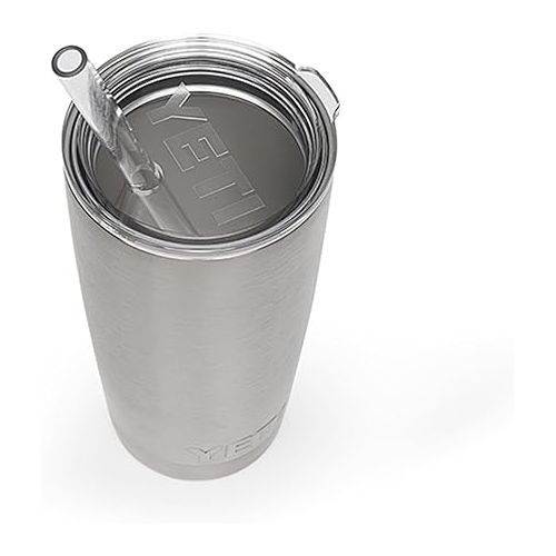 예티 YETI Straw Lid for YETI Rambler Drinkware, Shatter-Proof and Dishwasher Safe