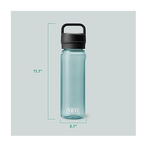 예티 YETI Yonder 750 ml/25 oz Water Bottle with Yonder Chug Cap, Seafoam