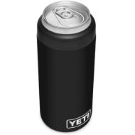 YETI Rambler 12 oz. Colster Slim Can Insulator for the Slim Hard Seltzer Cans, Black